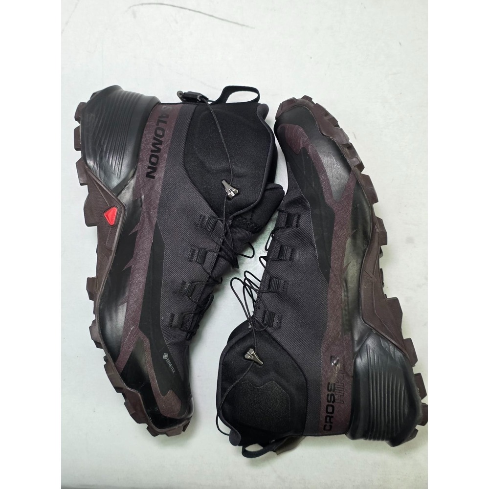 Salomon Cross Hike 2 Women's Boots Size 7 Black GTX Trail Hiking High Top Shoes - Picture 7 of 12